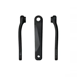 Coppia pedivelle bici e-bike Bosch BNI FSA ck-220 mini isis lunghezza 170mm nere