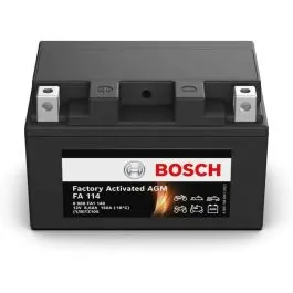Batteria moto BOSCH FA114 YTZ10S TTZ10-S sla pronta all'uso 12V 8.6 Ah