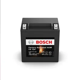 Batteria moto BOSCH FA124 AGM 12V 14ah 230A YTX16-BS / YTX16-BS-1