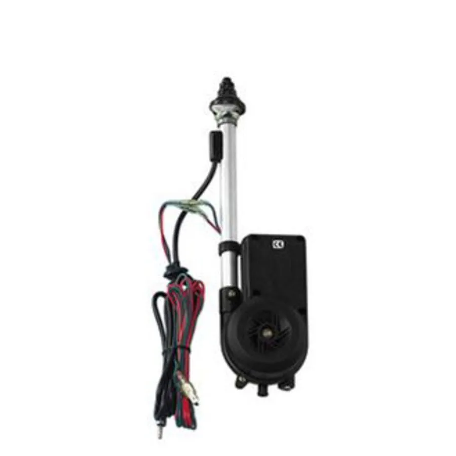 ANTENNA ELETTRICA AM-FM AUTOMATICA UNIVERSALE STANDARD 12V CURA AUTO LAMPA