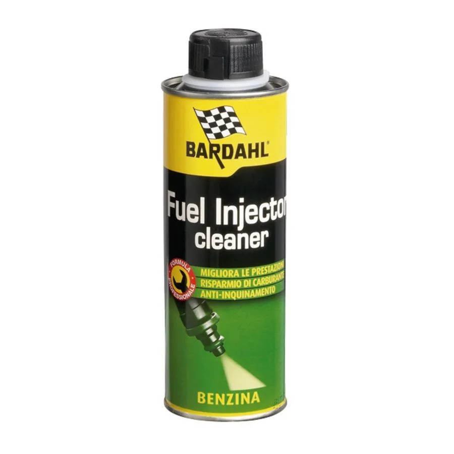 ADDITIVO PULISCI PULITORE INIETTORI BENZINA CURA MANUTENZIONE AUTO 300ml BARDHAL