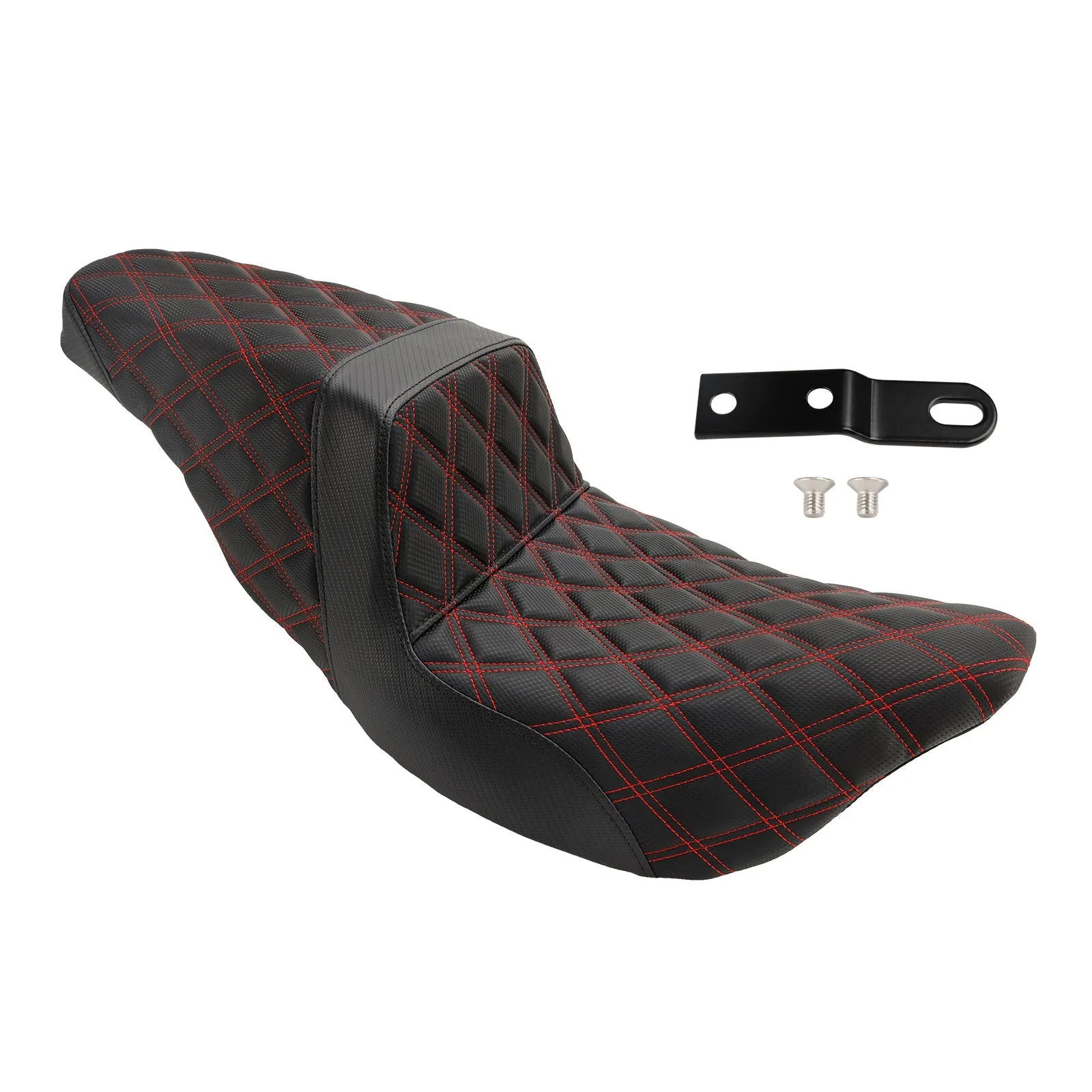 Coussin avant et arrière pour siège passager, rouge, adapté aux modèles Fl Touring 2008 – 2023