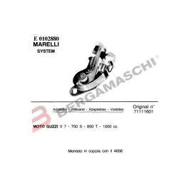 Contatti punte impianto Marelli Moto Guzzi V7 750S 850T 1000 850 T3 T4 T5
