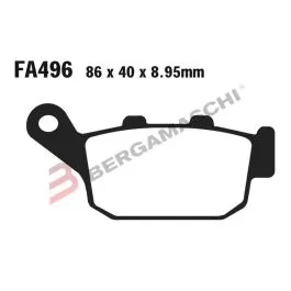 Pastiglie freno posteriori EBC SFA496 HONDA CBR/CB KAWASAKI KLE SUZUKI SV G1 DL