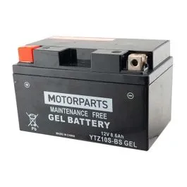 Batteria 10 YTZS MOTORPARTS 001254G gel pronta all'uso 12v 8,6Ah YTZ10S-BS