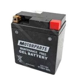 Batteria 12v 7Ah 150 cca YTZ8V GEL attivata sla pronta all'uso Motorparts 0012810