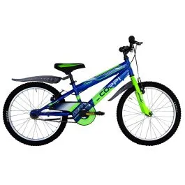 Bici 20 mtb 200 senza cambio blu verde ragazzo bambino Coppi