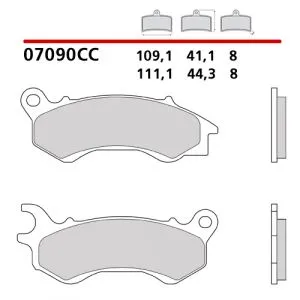 07090 - BREMBO - PASTIGLIA MESCOLA CC,