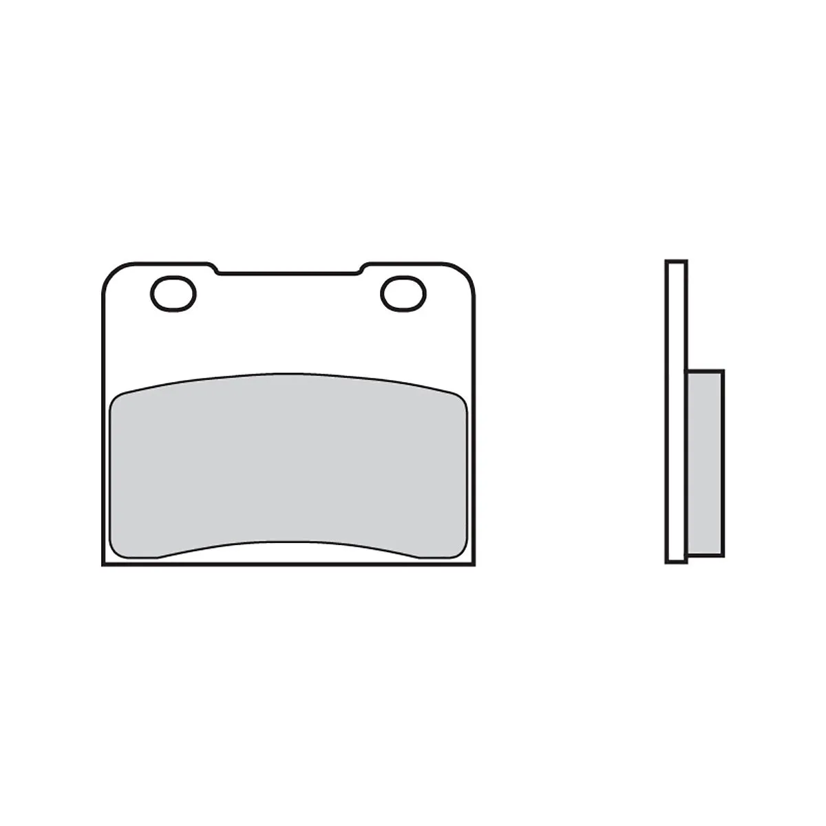 Pastiglie Brembo Freno Anteriori 07su07.07 Per Suzuki Gf S 250 1988 > 1990-07SU0707-106295