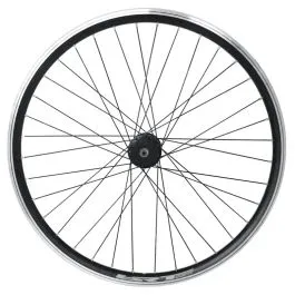 Ruota Anteriore Bici 27,5 x 1,75 Canale 21 mm Mozzo su Sfere Nero