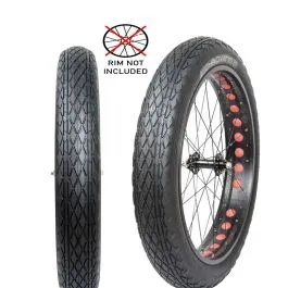 Pneumatico bici fat bike 26 x 4.00 stradale road sandstorm