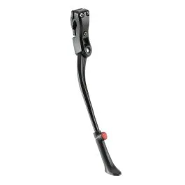 Cavalletto bici regolabile 24/29 Nero alluminio con attacco al carro posteriore