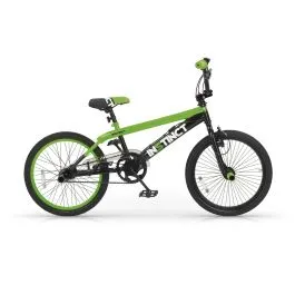Bici 20 bmx instinct freestyle verde in acciaio mbm