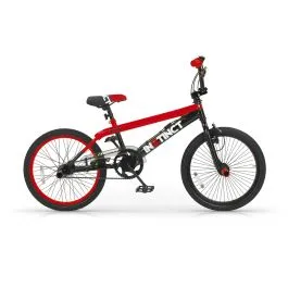 Bici 20 bmx Instinct freestyle rossa in acciaio MBM