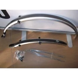 parafanghi 28 city bike argento carbon