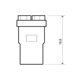 lampada led 12v t10 w2.1x9,50 bianco 4 led