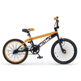 Bici 20 bmx instinct freestyle arancio in acciaio mbm