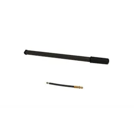 pompa bici al telaio classica alluminio nera 250/280