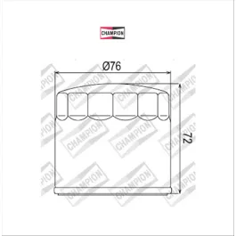 filtro olio ducati monster champion cof053