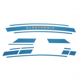 Serie fregi Piaggio Vespa Et3 125 fondo blu cc 610194M