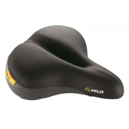 Sella Bici Velo Plush modello RELAXED 6099 E, colore nero