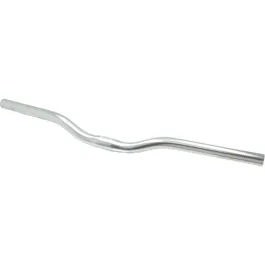 piega manubrio city bike alluminio lucido