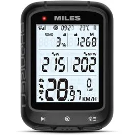 GPS Ciclocomputer Computer Bici BLE e Ant + Wireless IPX7 SHANREN Miles