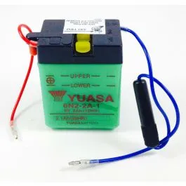 Batteria 6N2-2A-1 Yuasa 6V 2Ah Moto Morini Kanguro 350 Enduro 500 Yamaha TT 350