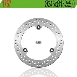 disco freno posteriore ng1757