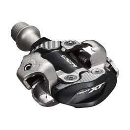 Coppia pedali Deore XT pedale (spd) pd-m8100 due lati Tacchette SM-SH51 Shimano
