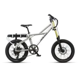 bici ebike 20 naked silver 36 elettrica