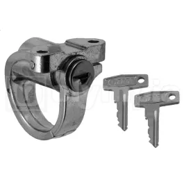 Gancio porta borsa o portacasco per sella con serratura per vari tipi di vespa