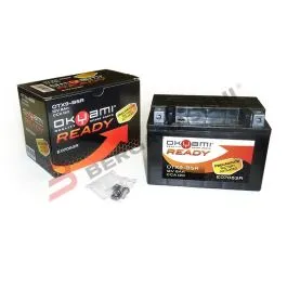 batteria 9bs xt okyami pronta all'uso