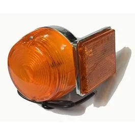 freccia guzzi v35c anteriore destra cromata con catadiottro