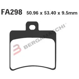 pastiglie freno posteriori sfa298