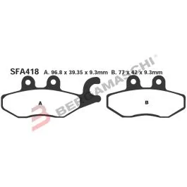Pastiglie freno beverly mp3 medley x evo x7 x10 ebc sfa418