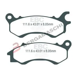 Pastiglie freno anteriori EBC SFA709 ELECTRIC SCOOTER DAYTONA SILENCE SINNIS