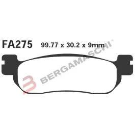 Pastiglie freno ebc fa275 yamaha majesty 250 posteriori x-max/x-city 250