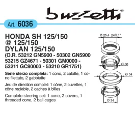 serie sterzo sh 150 @ 150 dylan 125 150