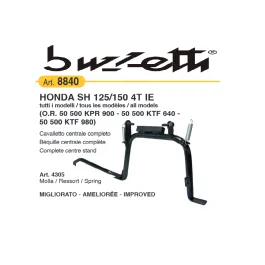 cavalletto centrale oem qyality honda sh 125 150 01/12 made in Italy