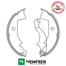 Coppia ganasce freno anteriori con foro largo Piaggio Ape MP Newfren GF01667