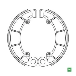 GANASCE FRENO NEWFREN GF1232 HONDA KAWASAKI POSTERIORI