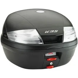 Bauletto nero goffrato 35 litri per Moto Top Case Nero KAPPA K35NT