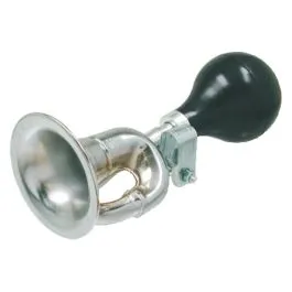 trombetta cromata a corno universale per bici tandem triciclo e varie