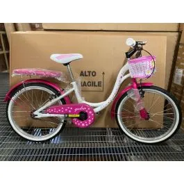 Bicicletta Giulia 20 Pollici rosa senza cambio per bambina