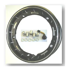 cerchio vespa px xl in alluminio nero tubeless sport