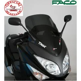parabrezza cupolino yamaha t-max 500 08/11 faco basso fume'