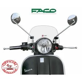 parabrezza cupolino vespa px faco basso trasparente