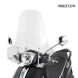 Parabrezza paravento Liberty rst i-get 50-125-150 con attacchi ISOTTA CLS4192