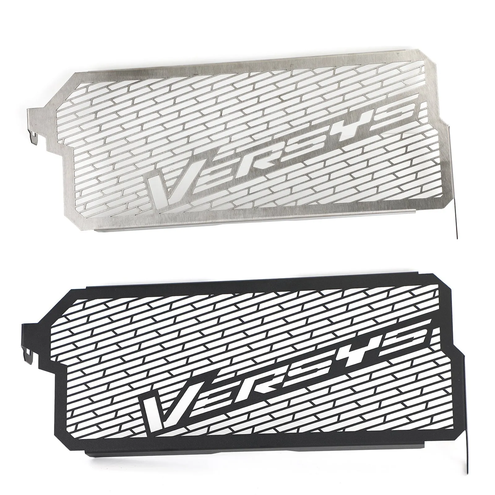 1Pc Radiateur Garde Couverture Protecteur Fit Pour Kawasaki Versys 650 15-17 16 Argent Générique